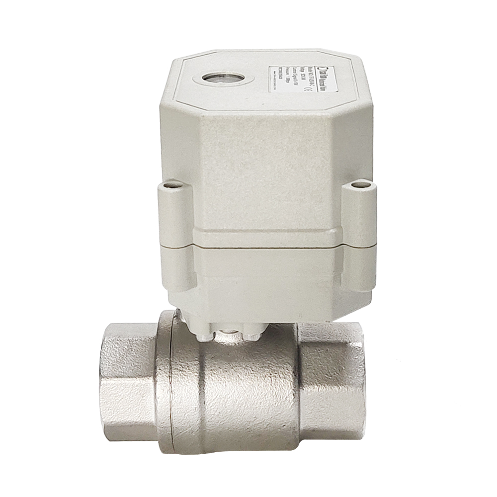 模擬量電動(dòng)調(diào)節(jié)閥不銹鋼二通,0-5V,0-10V,4-20mA, 流量調(diào)節(jié)控制閥帶3Nm執(zhí)行器輸出PWM或4-20mA輸出信號(hào)